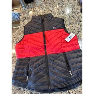 TOMMY HILFIGER PUFF VEST - blue - Size L NEW
